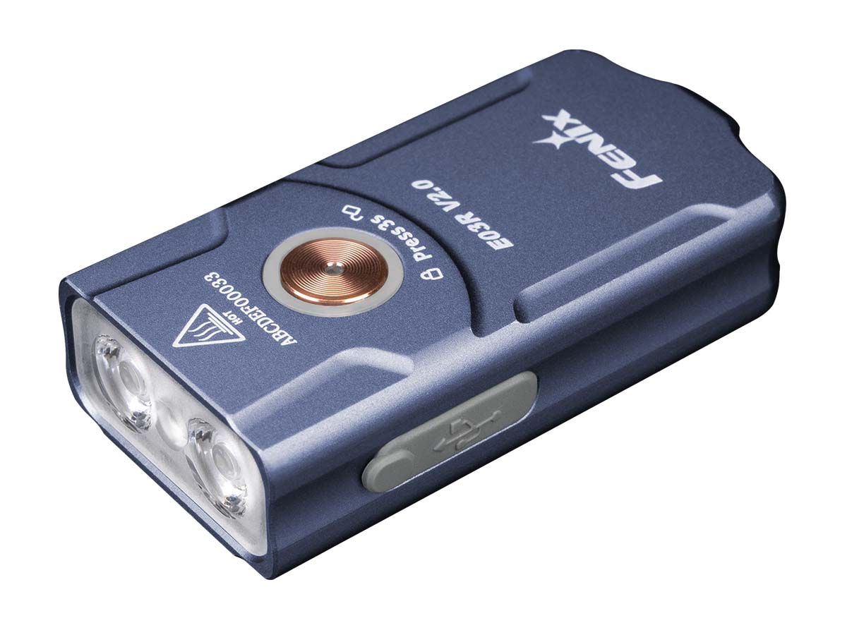 Fenix Dual LED Фенерче, 500 Lumens, IP66, 400mAh LiPo