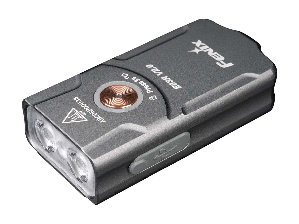 Fenix Dual LED Фенерче, 500 Lumens, IP66, 400mAh LiPo