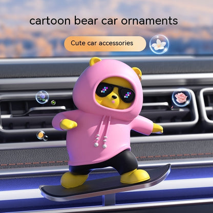 Happy Bear Car Mascot